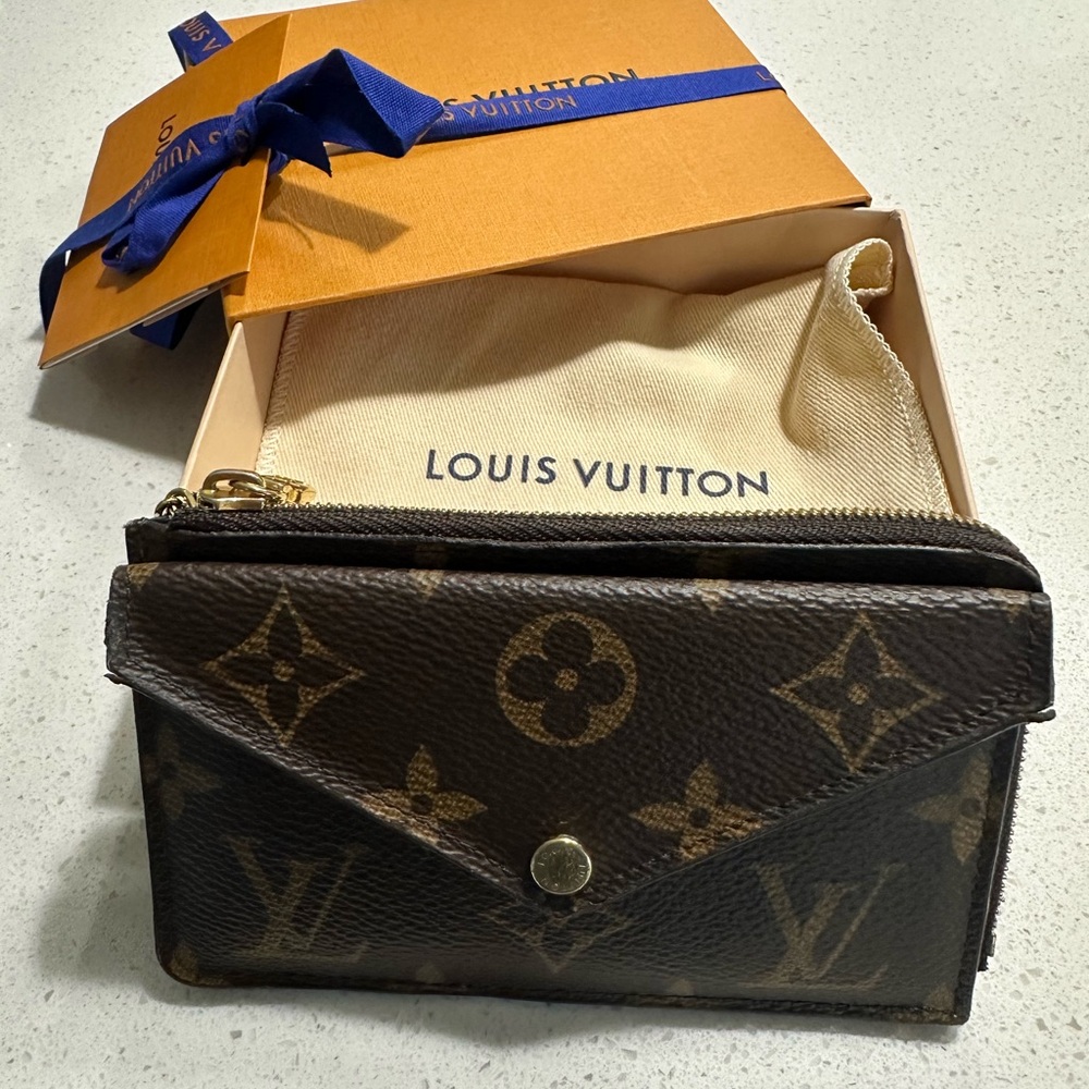 Louis Vuitton Recto Verso Monogram Wallet Card Case